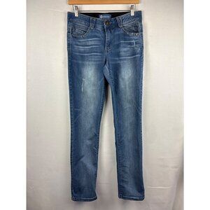 Democracy Womens "Ab"solution Jeans Size 6 Blue Denim Made In China